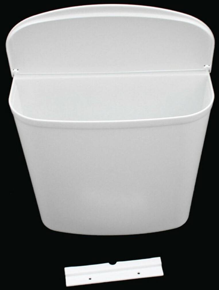 HABA Rubbish Bin Lucca 4,5l white Cubos de basura